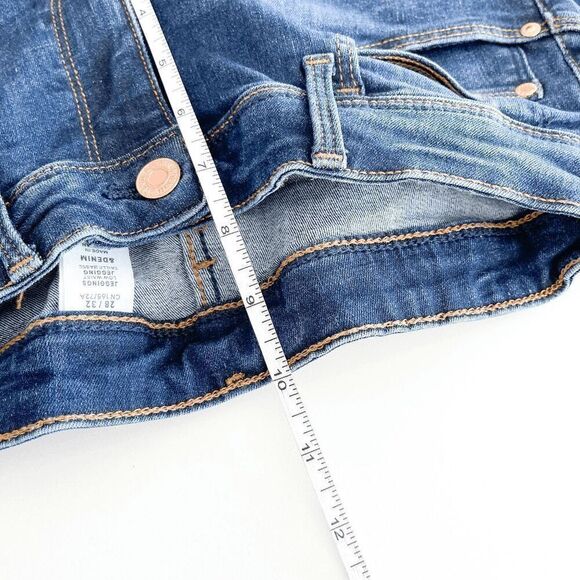 H&M Womens Classic Denim Low Waist Jeggings Jeans Blue Stretchy Size 28 - Picture 9 of 9